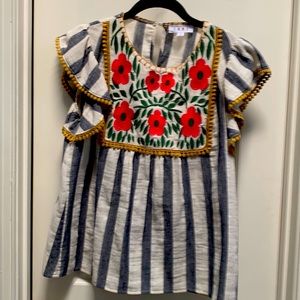 THML embroidered top